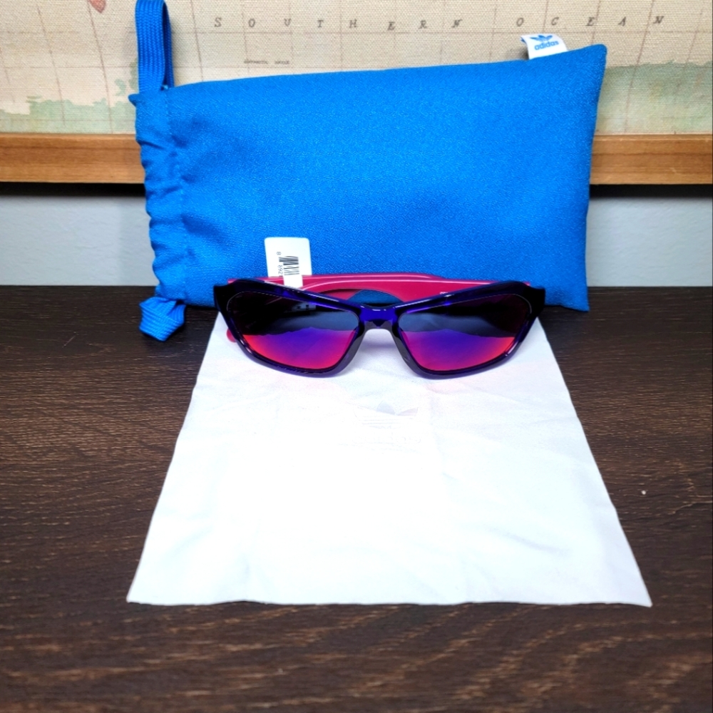 BRAND NEW Adidas Sunglasses w/ Bag & Lens Towel "UNISEX"